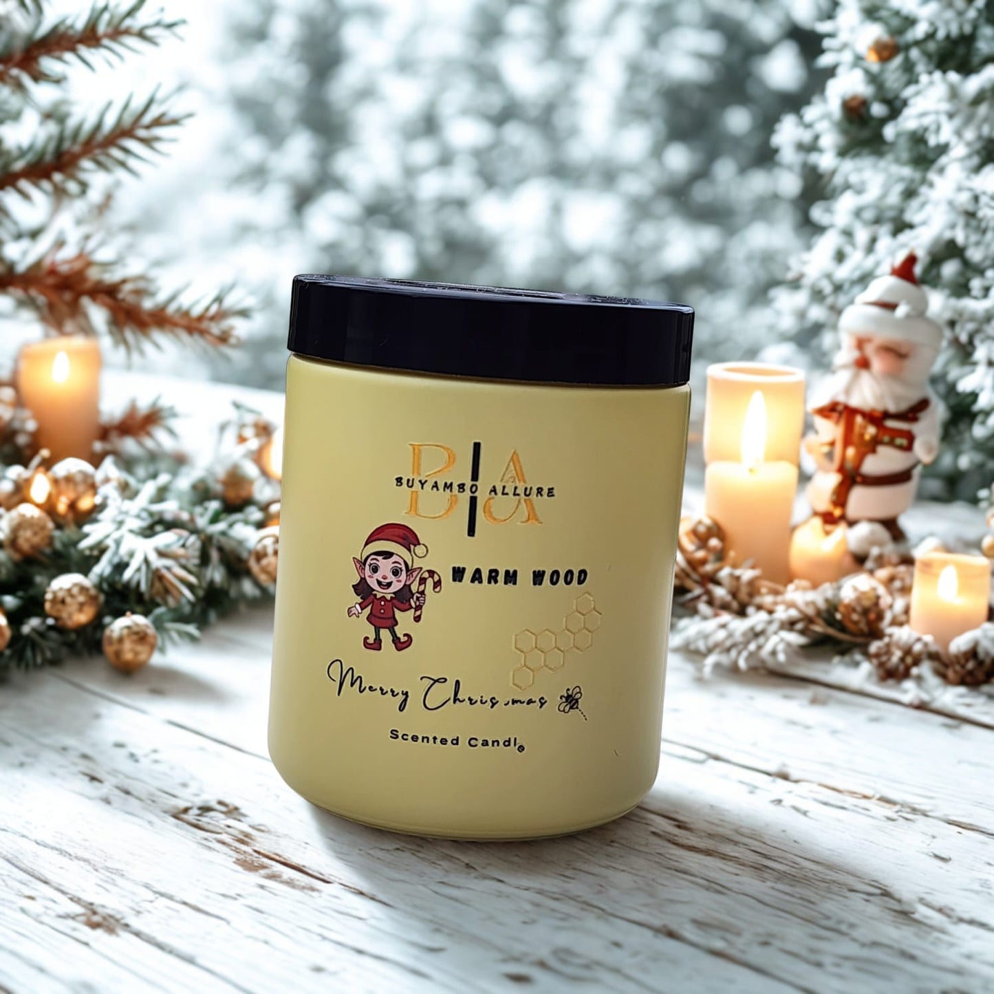 Christmas Candle | Heavenly Embrace